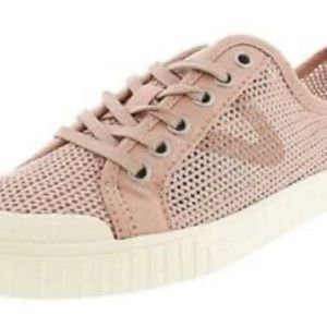 J.crew x Tretorn pink perforated sneaker